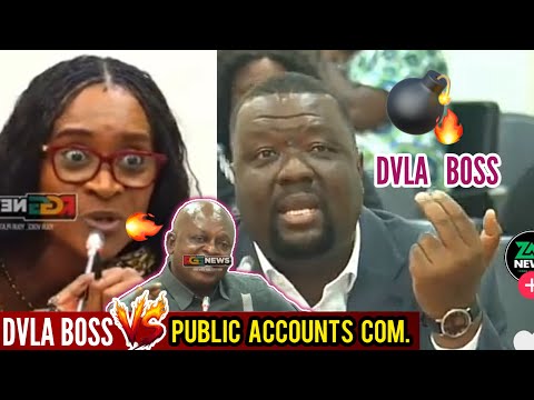 Heat! 💣🔥DVLA BOSS JULIUS NEEQUAYE KOTEY CL@SH ABENA OSEI ASARE DURING PUBLIC ACCOUNTS COMMITTEE 