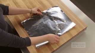 Super Quick Video Tips: How To Make Sheets of Aluminum Foil Twice As Wide