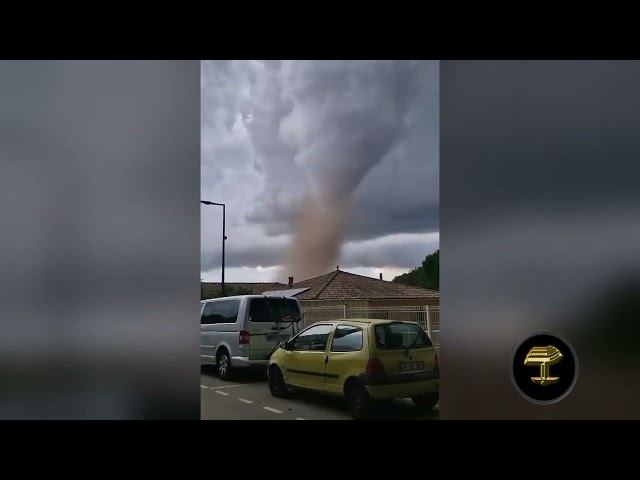 Decenas de heridos y 300 viviendas dañadas: Tornado arrasa una localidad en Francia