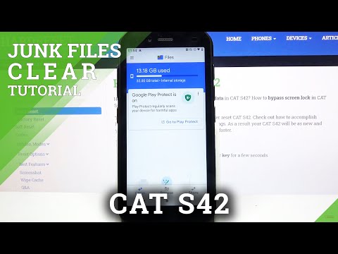 How to Clean Storage of Cat S42 - Delete Junk Files