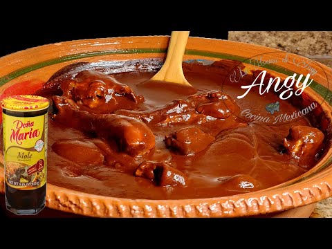 💥 How to Prepare a Delicious Doña Maria Mole in a Cup! | Easy Recipe | -Angy's Kitchen