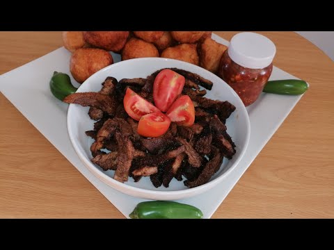 Grilled Beef Strips = Kapana platter.