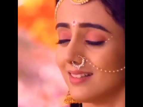 Rukmini listening Krishna bansuri from radha😍😍