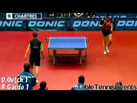 Dimitrij Ovtcharov Vs Robert Gardos: Final 1 [Champions League 2012/2013]