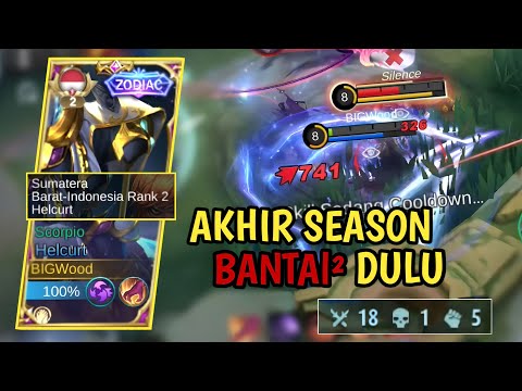 HELCURT BEST BUILD 2022 - PAKE ITEM INI BUAT PUSH RANK DI AKHIR SEASON - MLBB