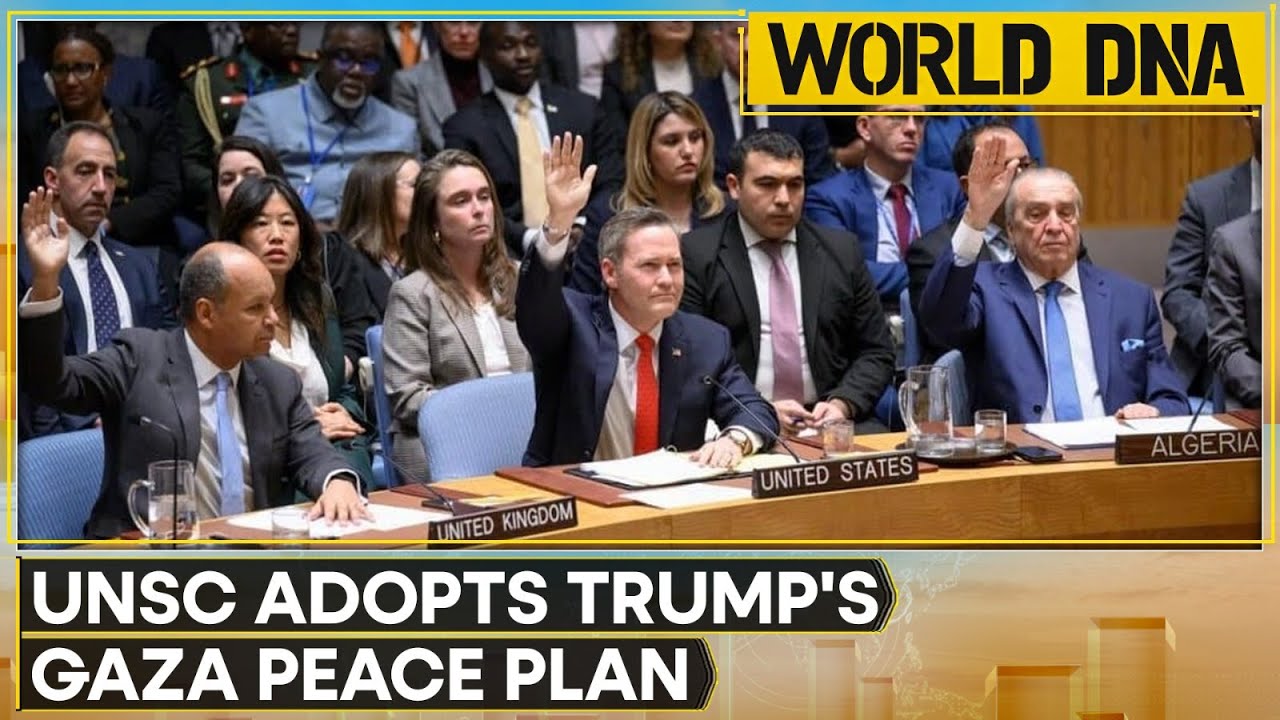 World DNA LIVE: UNSC Adopts Trump's Gaza Peace Plan | Death Penalty for Sheikh Hasina | WION