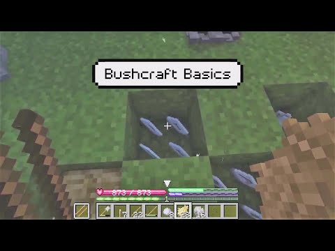 Terrafirmacraft Poetica S1-E2 - Bushcraft Basics