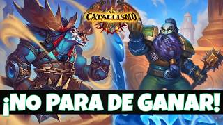 ¡Mi MEJOR RACHA de VICTORIAS con CAZADOR DRAGONES! [Hearthstone Estándar Español]