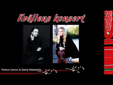 Boda Live 2021 - Pontus Carron & Daina Mateikaite