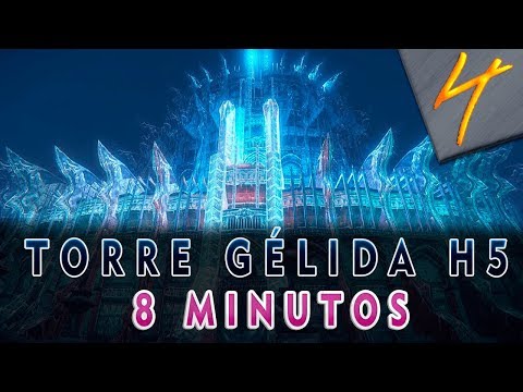 Icarus Online BR - Sacerdote - Torre Gélida H5 em 8 Minutos! SPEEDRUN