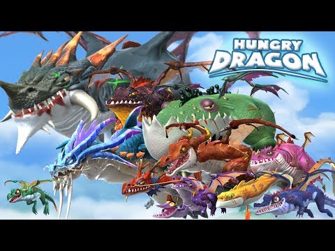 ALL DRAGONS + TIPS & STRATEGIES - Hungry Dragon | GamePlay | HD - YouTube