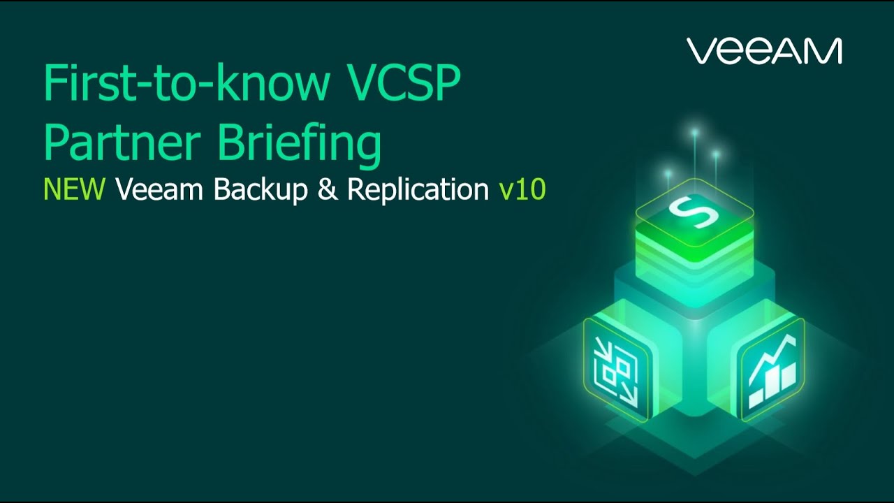 Veeam® Availability Suite™ v10: what`s new for VCSPs (Nordics and Benelux) video