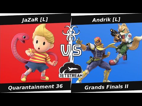 Quarantainment 36 Grands Finals II - JaZaR [L] (Lucas) Vs. Andrik [L] (Cpt Falcon, Fox) - SSBU