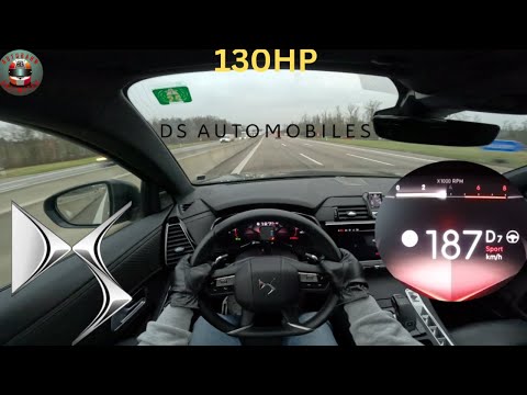DS7 || 130HP || TOP SPEED on german Autobahn