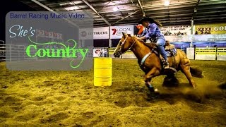 barrel racing music video ~ she&#39;s country