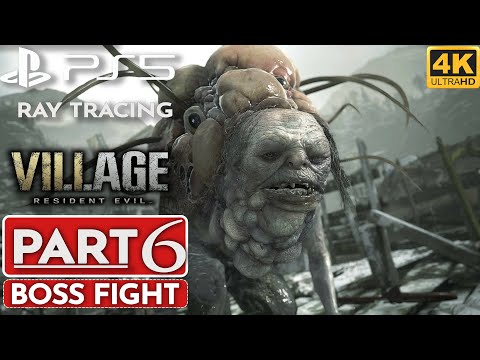 RESIDENT EVIL 8 VILLAGE PS5 Gameplay Walkthrough Part 6 BOSS FIGHT [4K 60FPS] - No Commentary