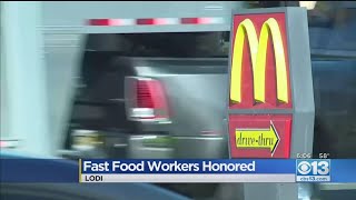 Flag City McDonald's Workers Honored