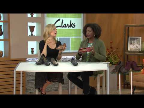 Clarks Bendables Ashland Spin Leather Slip-on Shoes with Jayne Brown