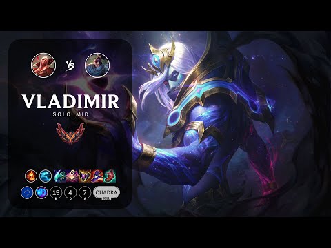 Vladimir Mid vs Yasuo - EUW Grandmaster Patch 13.1