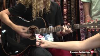 Video thumbnail for Summer NAMM '14 - Creative Tunings SpiderCapo Demo by Premier Guitar