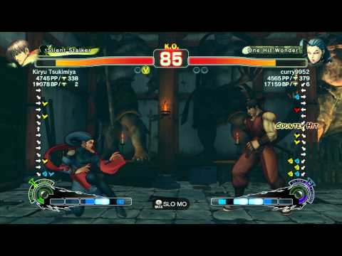 SSF4 AE 2012: Kiryu Tsukimiya (Guy) vs curry9952 (Rose) - Xbox Live Ranked Match