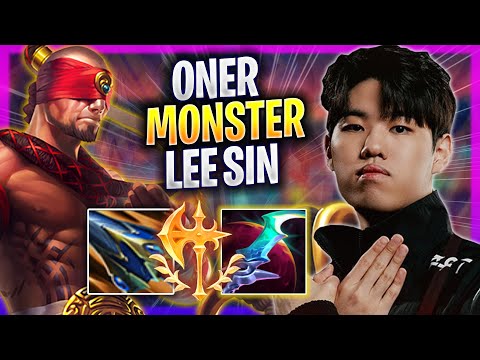ONER IS A MONSTER WITH LEE SIN! - T1 Oner Plays Lee Sin JUNGLE vs Graves! | Season 2024