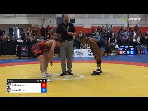 FS/FS 86 KG - Gold - Pat Downey (TMWC) Vs. Kenneth Courts (TMWC)