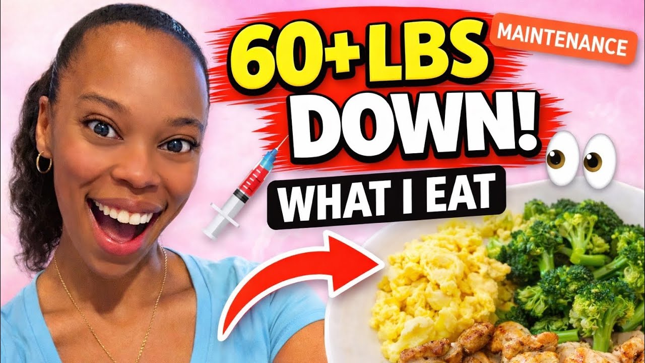 What I Eat in a Day on Tirzepatide | 60+ lbs Down High Protein Low Carb Maintenance 💉🔥