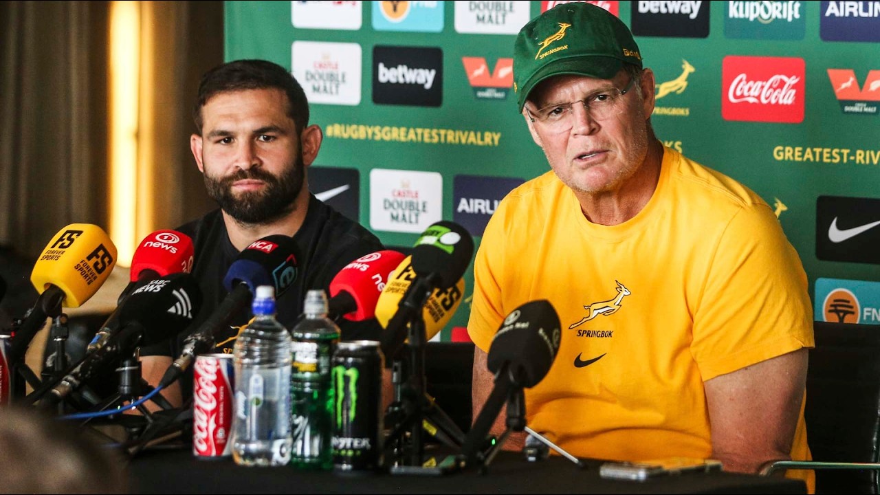Rassie Erasmus and Cobus Reinach | Springbok Press Conference | 25 August 2026