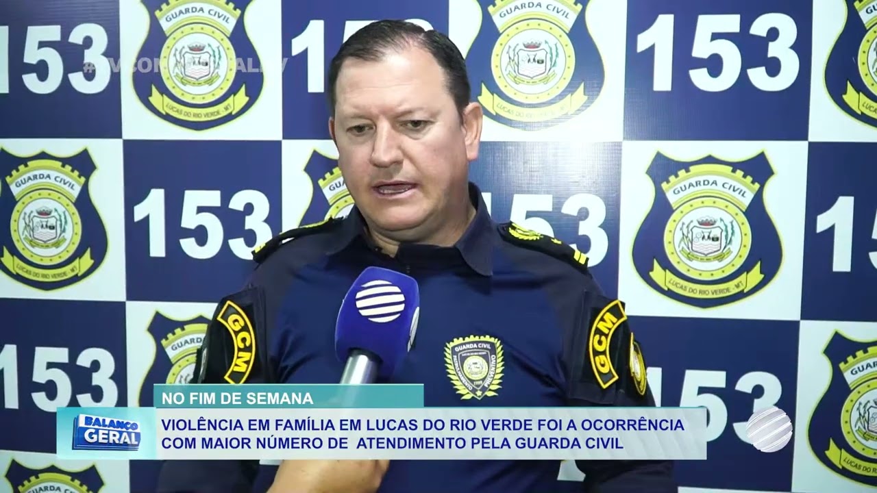 Fim de semana movimenta Lucas do Rio Verde e aciona atendimentos da Guarda Civil