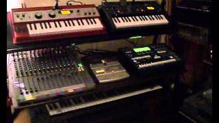 Midi synthesizers cover - Alan Parsons Project / Sirius - Glanza's studio