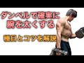 ダンベルで腕を太くする筋トレ2種目!上腕二頭筋を鍛えるコツを解説【鍛え方解説】