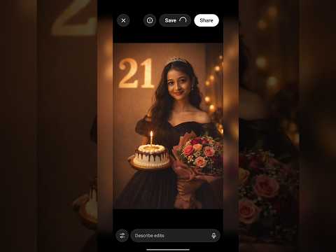 Pinteresty Birthday Photo Editing With Chatgpt |Birthday Poster Editing #viral #shorts@bristidas1001
