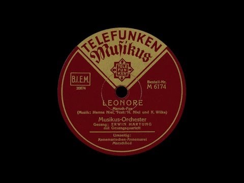 "Leonore" (Niel) Hans Bund 1935