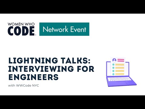 Lightning Talks: Interviewing for Engineers - YouTube