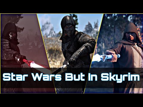Star Wars But In Skyrim