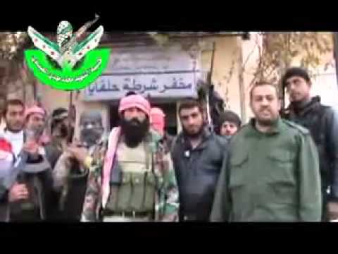 بيان إعلان السيطرة على مخفر شرطة حلفايا في ريف حماة