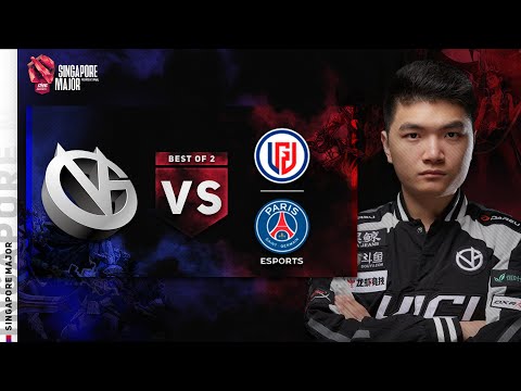 PSG.LGD vs Vici Gaming Game 1 (BO2) | One Esports Singapore Major Wildcard