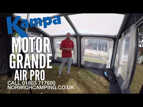 Kampa Dometic Motor Grande Air Pro 390 Motorhome Awning Review