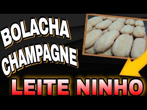 BOLACHA CHAMPAGNE DE LEITE NINHO