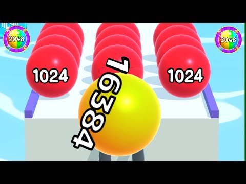 Ball Run 2048 in Infinity Mod vs CubeZone.io 2048 Gameplay Walkthrough Android, iOS New update #2