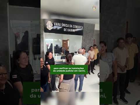 Presidente do TJAMs visita a Comarca de Uarini, no interior do Amazonas