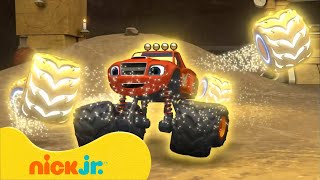 Download lagu Blaze Finds SUPER Wheels in an Underground Cave! | Blaze and the Monster Machines | Nick Jr. UK mp3