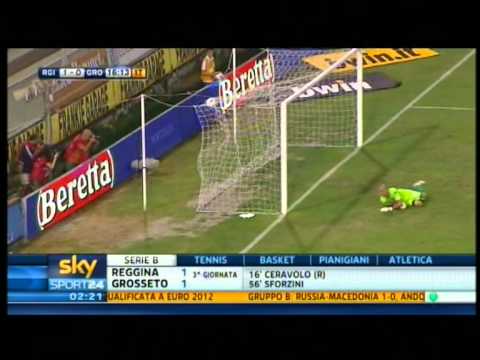 Reggina 1-1 Grosseto 3-9-2011 Highlights & Goals HD