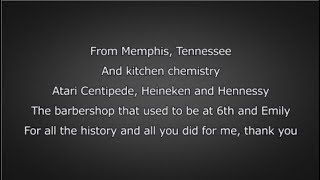 Black Thought - Thank You (Lyrics)