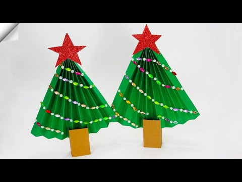 DIY christmas tree Christmas paper crafts 2024 Christmas tree easy