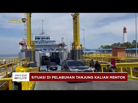 PRESISI UPDATE: SATLANTAS POLRES BANGKA BARAT TINJAU PELABUHAN TANJUNG KALIAN MENTOK 08/04/25 13.00