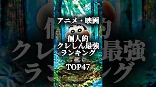 個人的クレしん最強キャラランキング！　アニメ・映画　TOP47！