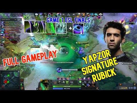 YapzOr with the Rubick plays on Game 1 of ESL Birmingham finals [Player Perspective]