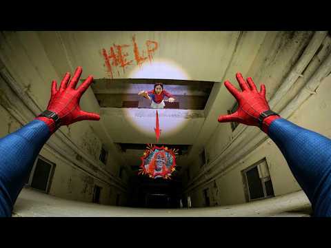 SPIDER-MAN SAVES SPIDER-MAN FROM CRAZY GIRL IN LOVE (Love Story with Spider-Man in Real Life)